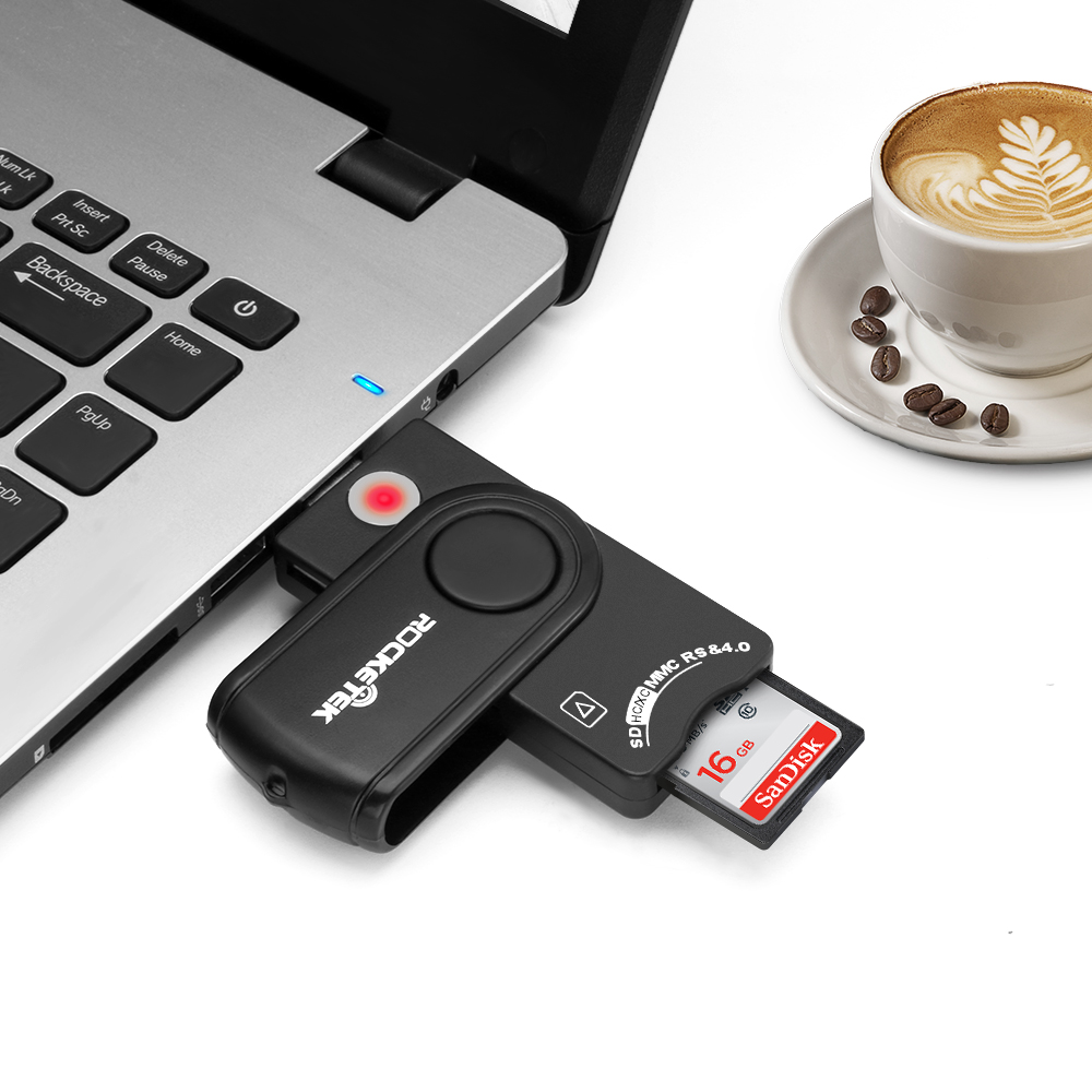 Rocketek DOD Access CAC Smart Card Reader - rocketeck