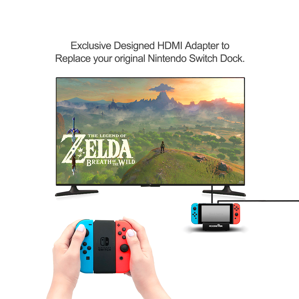 Rocketek Usb C Docking Station For Nintendo Switch Rocketeck