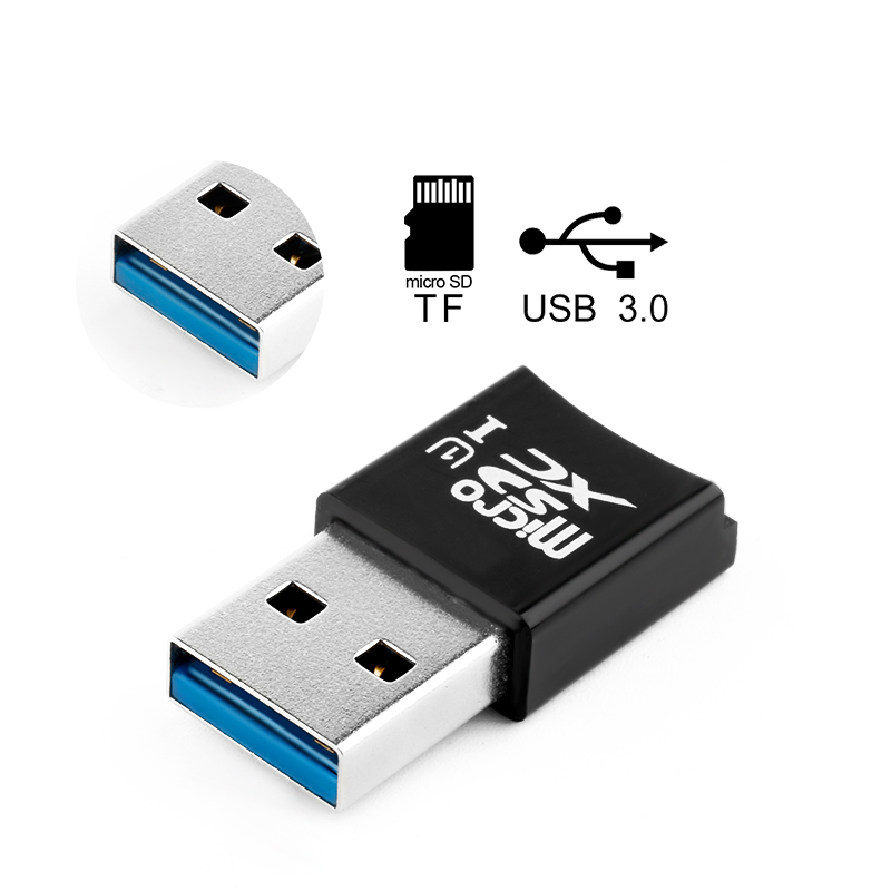 Rocketek USB 3.0 mini computer card reader - rocketeck