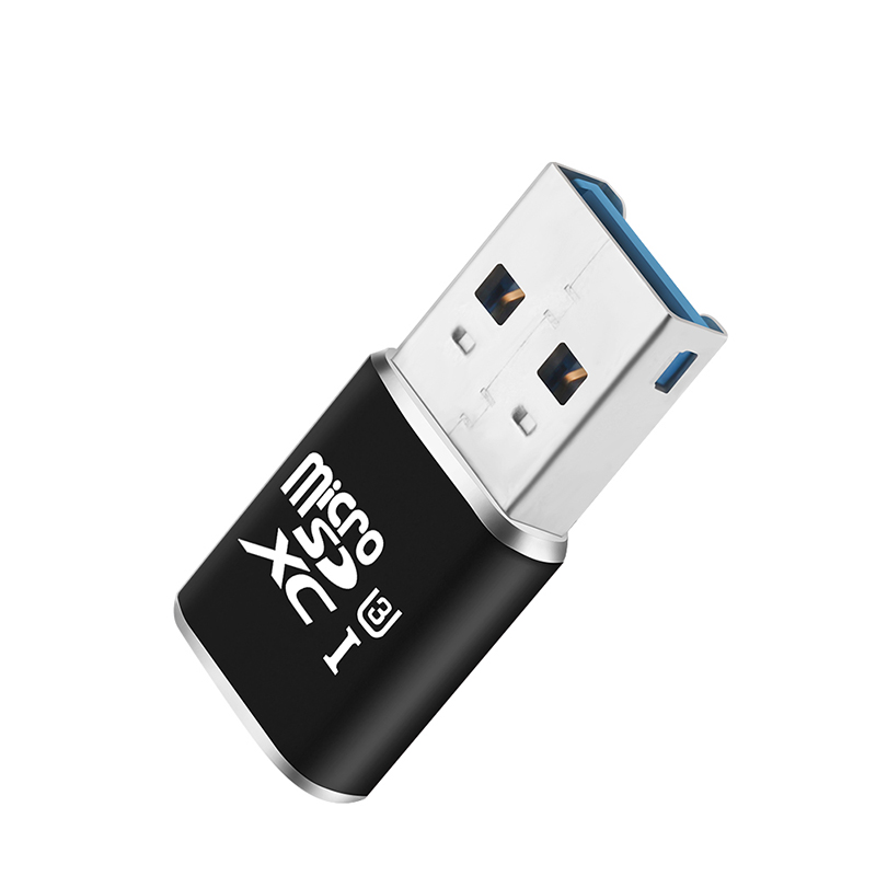 Rocketek Aluminum USB 3.0 Memory Card Reader Adapter - rocketeck