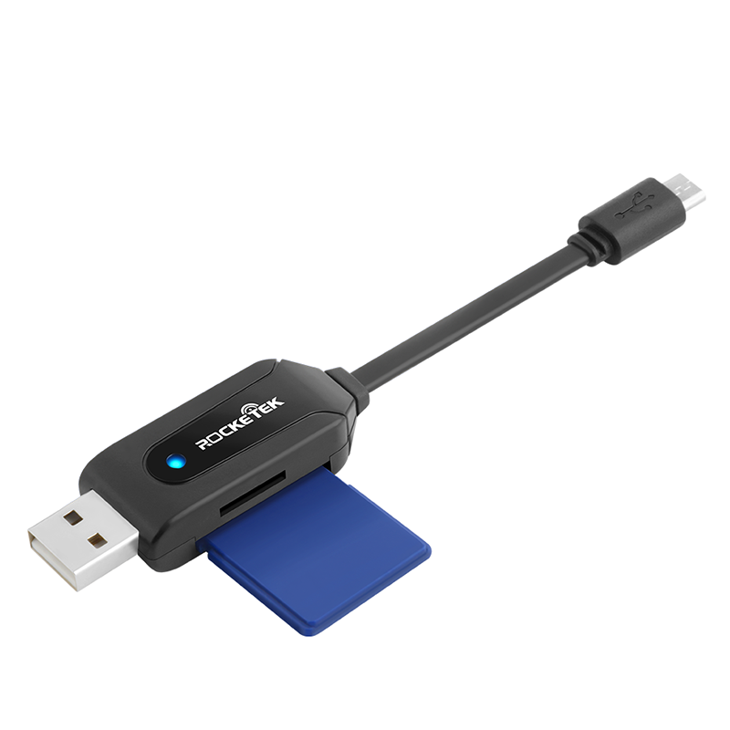 Rocketek micro usb 2.0 otg phone card reader adapter - rocketeck