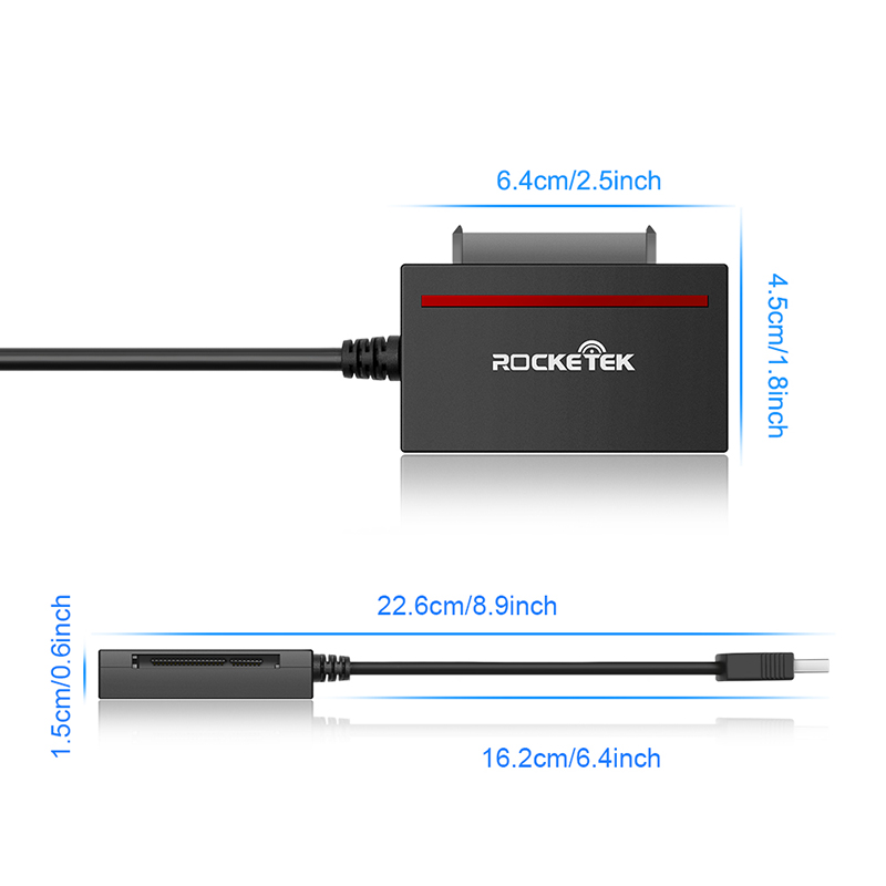 Rocketek CFast 2.0 Card Reader & USB 3.0 to SATA Adapter - rocketeck