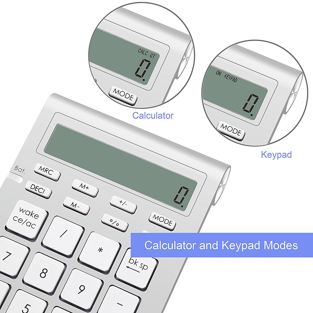 Rocketek Numeric Keypad Calculator for iMac PCs and Latops - rocketeck