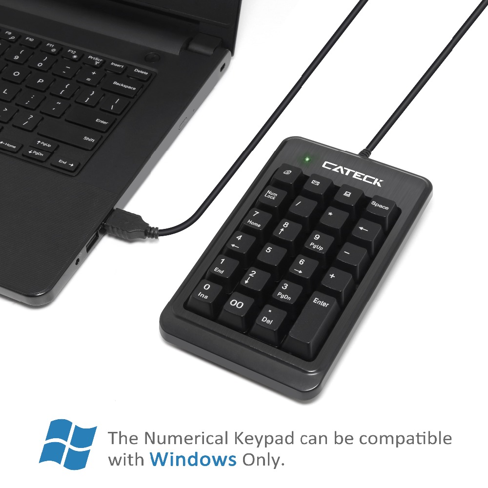 Ergonomic Wired 23 Keys Mini Number Keyboard usb numeric keypad 