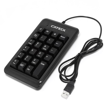 Ergonomic Wired 23 Keys Mini Number Keyboard usb numeric keypad 