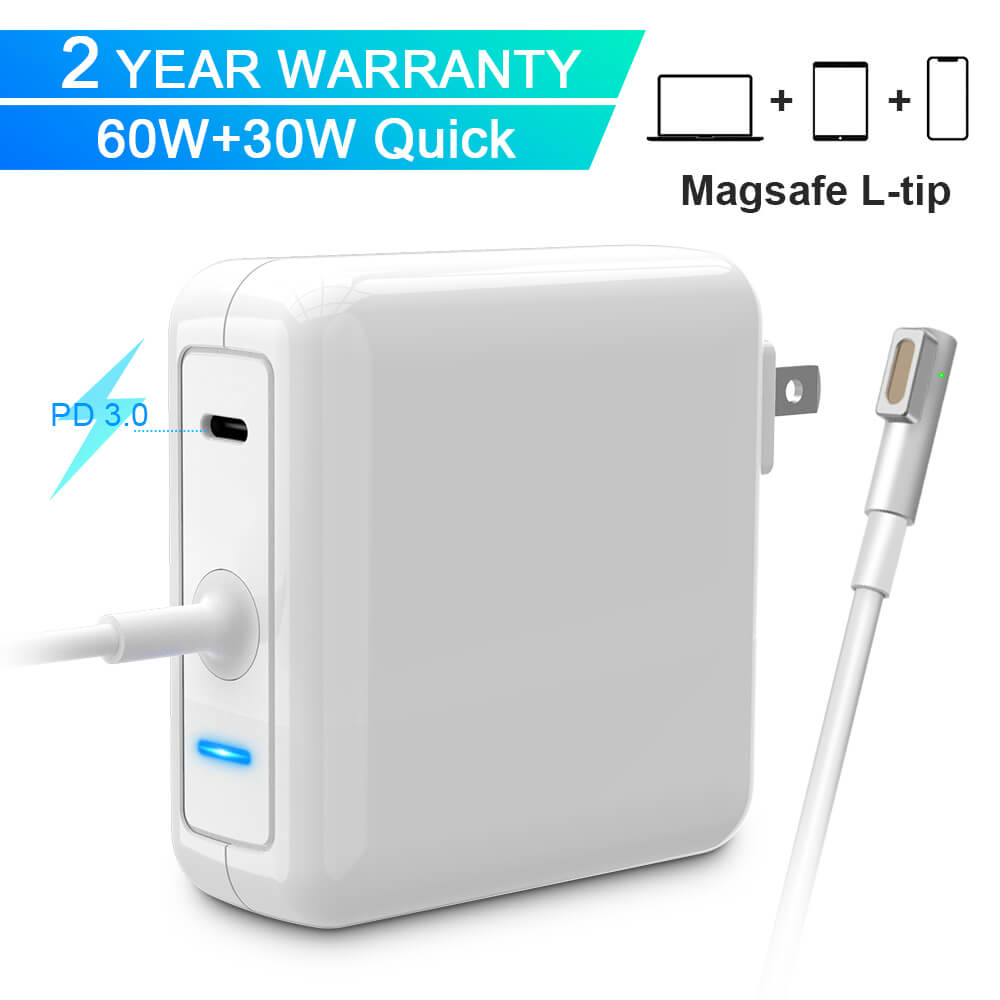 Apple 61W MagSafe2 Wall Charger Adapter for MacBook - rocketeck