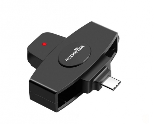 Type C OTG smart card reader