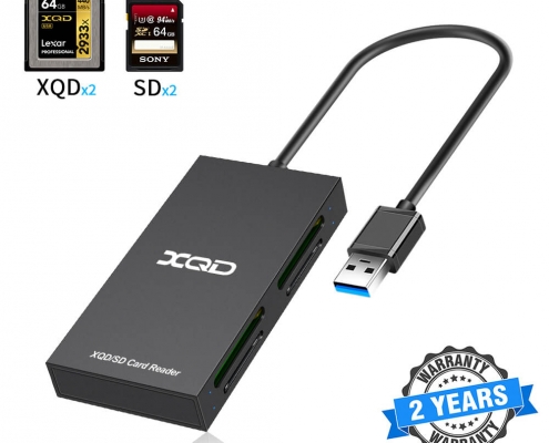 XQD memory SD card reader