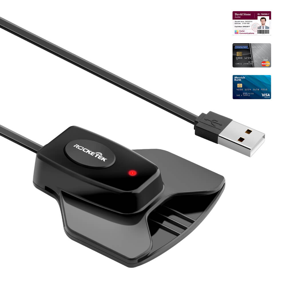 Hot sell chip smart card reader USB SIM card reader CAC card