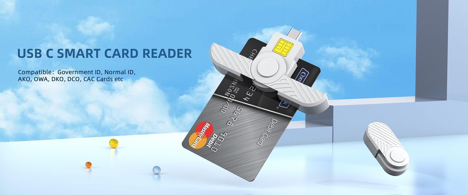 USB C smart card reader