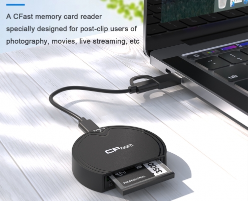 CFast SD card reader